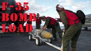F 35 Participates in Weapons Load Competition