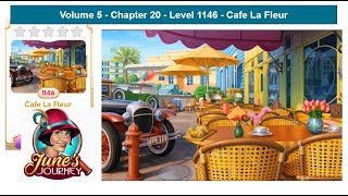 June's Journey - Volume 5 - Chapter 20 - Level 1146 - Cafe La Fleur (Complete Gameplay, in order)