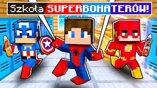 MINECRAFT, ale SZKOŁA SUPERBOHATERÓW! 🌏⭐️