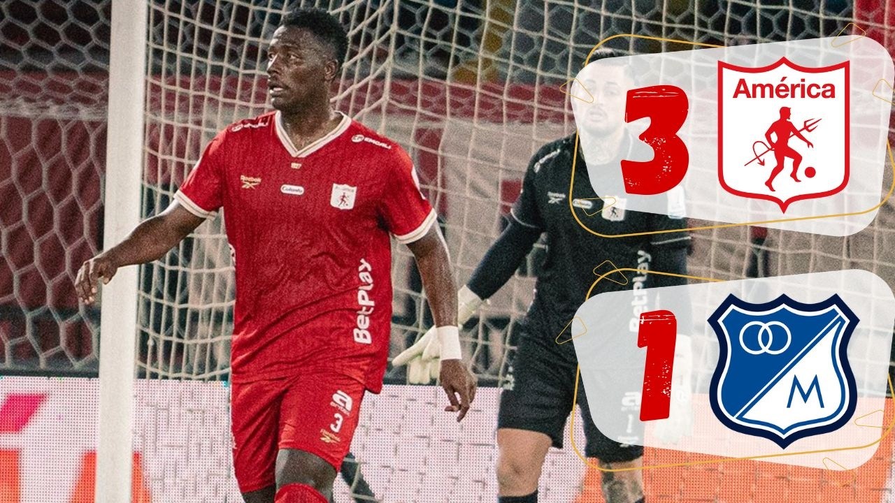 America VS Millonarios ⚽ LIGA BETPLAY ⭐ LIGA COLOMBIANA (CC 3.0) RADIO