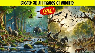 Celebrity How to Create 3D AI Images of Wildlife for Free  | Bing Ai Image Creator Profile