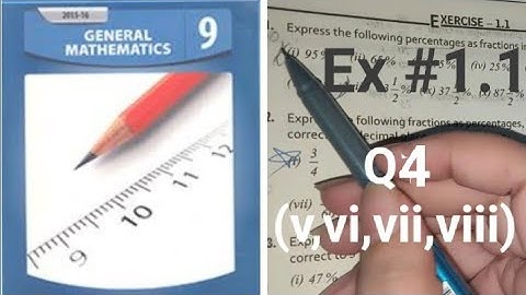 General Math Class 9 Chapter 1 Exercise 1.1 Question 4, 9th class math arts chapter 1 exercise 1.1