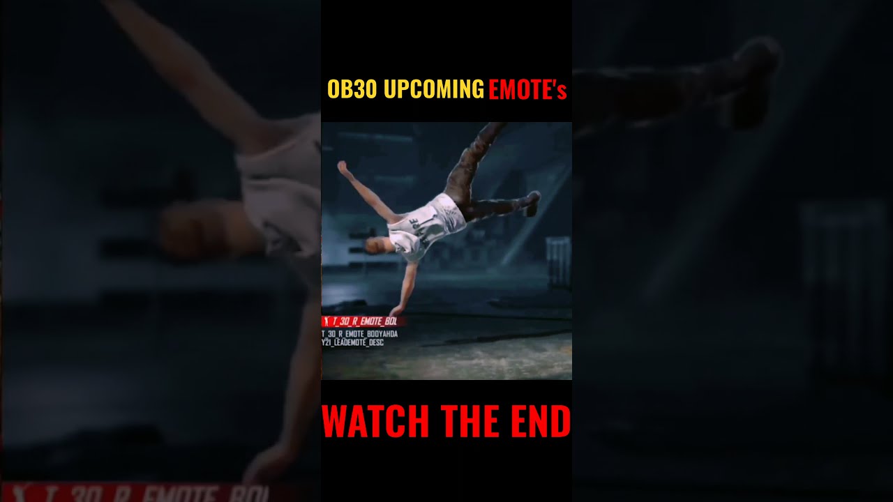 OB30 UPCOMING EMOTES