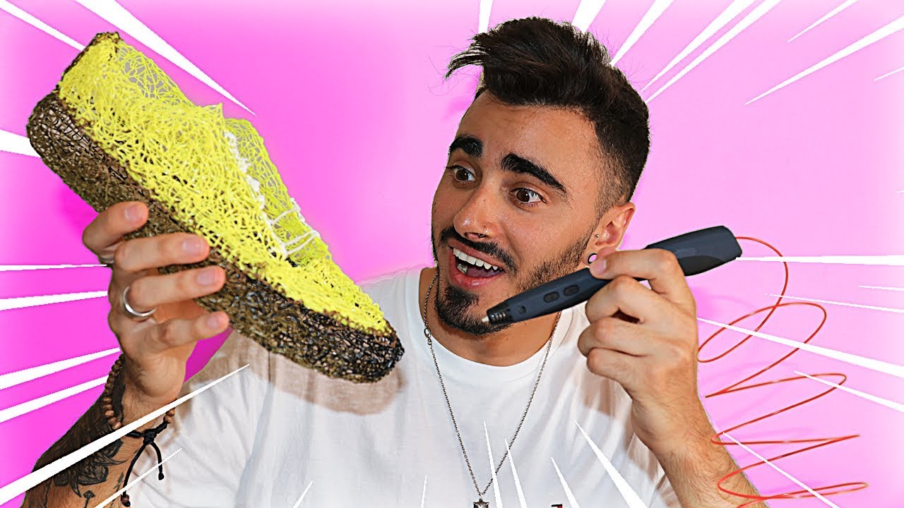 CREANDO un ZAPATO con un BOLÍGRAFO 3D | KironVlogs