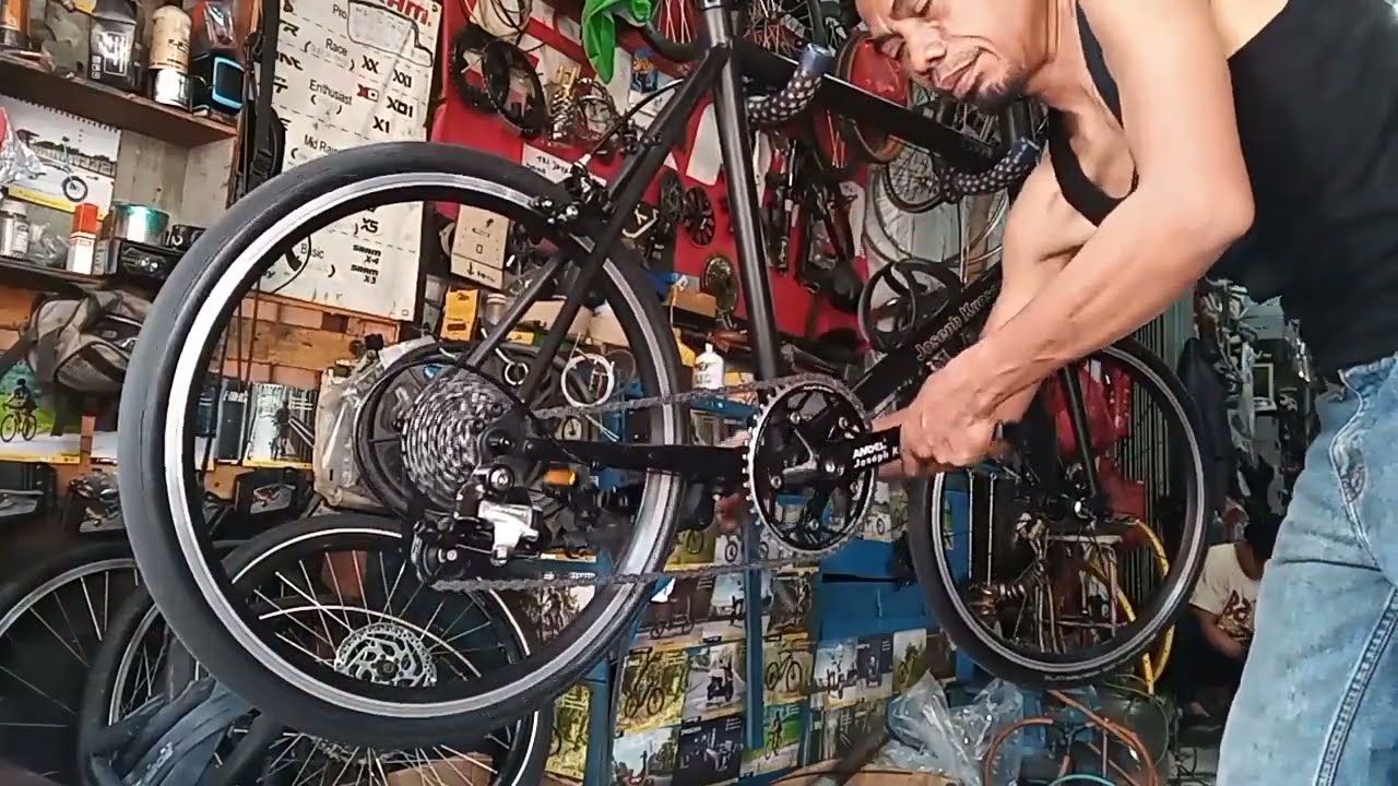 minivelo JOSEPH KUOSAC FITTO servise berkala putus inner cable sifter