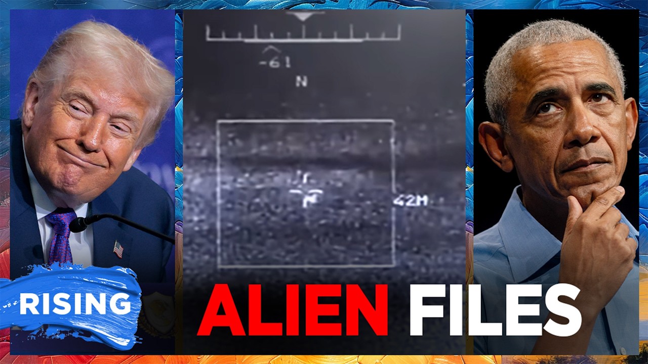 Trump SLAMS Obama Over Alien Comments, Vows To RELEASE UFO Files | RISING