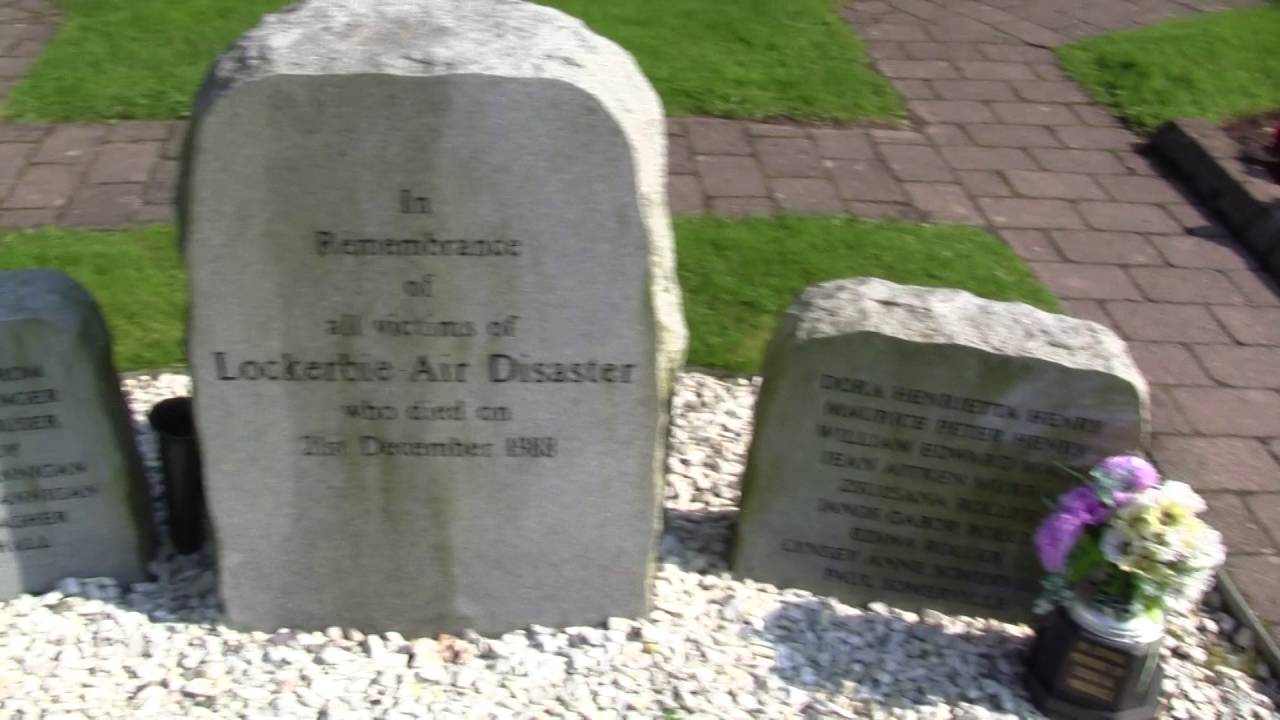 Lockerbie Air Disaster Memorial and Garden PAN AM 103