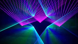 Da Tweekaz - Frozen - Laser show with ECS 3000 + 6000 & Pangolin Quickshow