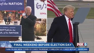 Pres. Trump, Biden Make Final Push Before Election Day