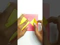 making an origami YouTube play button ▶️ #origami #papercraft #diy