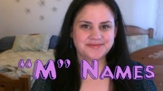 M Baby Names