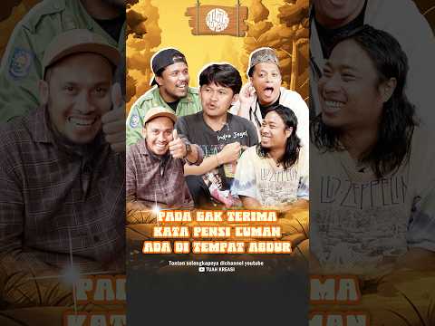 Pada engga terima kata pensi cuman ada ditempat Abdur wkwk