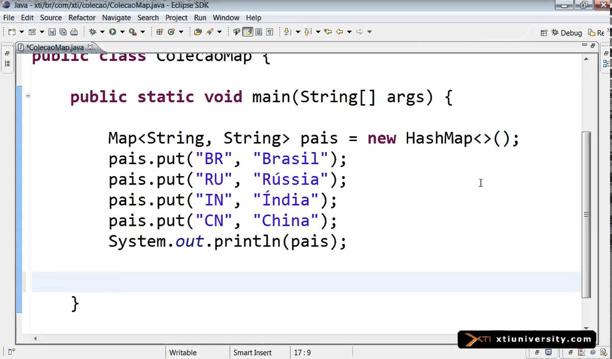 Curso de Java - JSE - 091- Collection Map - YouTube