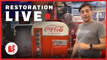Vendo 81 Compressor Removal | Restoration LIVE 🔴