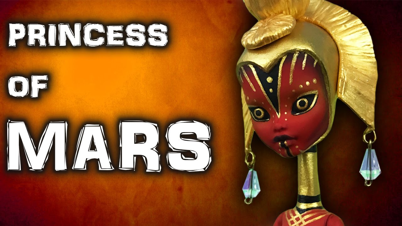 PRINCESS OF MARS custom ooak doll [Solar System Collab]