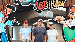 Yorme Isko Moreno Domagoso and Vice Mayor Chi Atienza arrived at Manila Artsihan event.