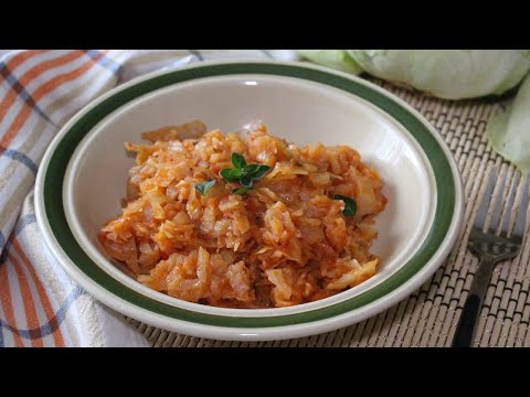 Video: Stufato Di Cavolo - Ricette Con Cavolo In Umido