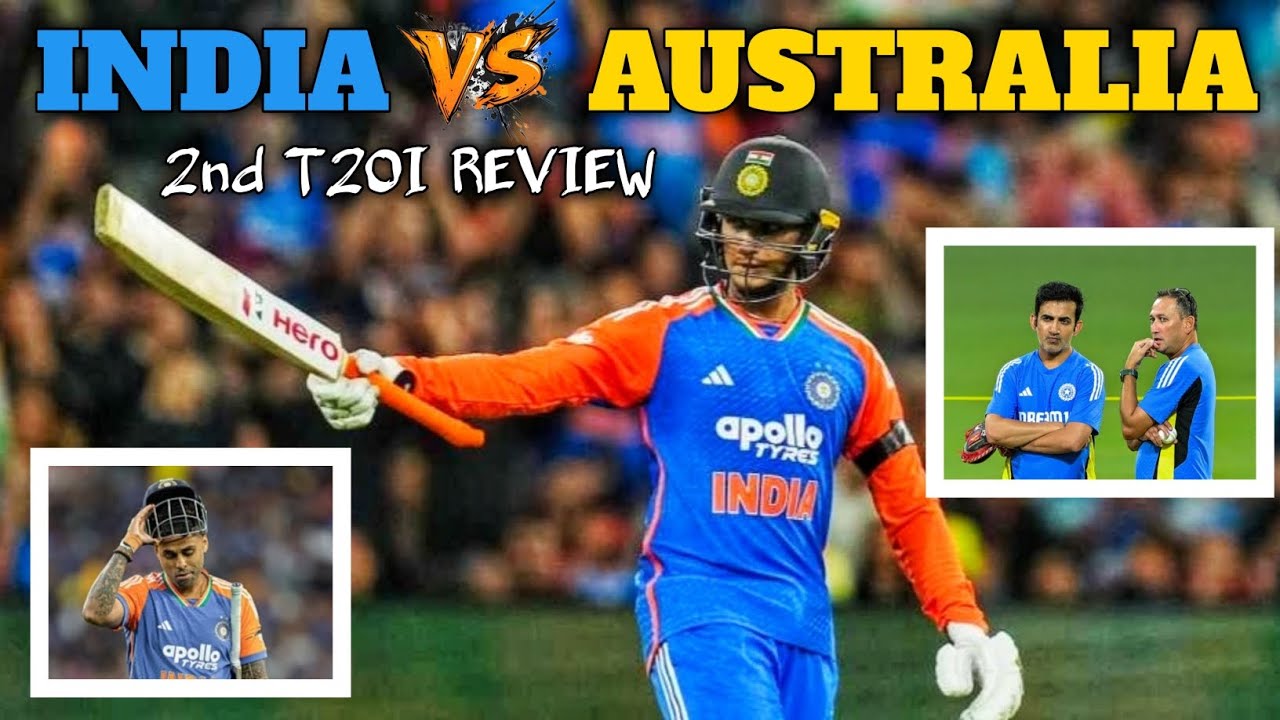 ABHISHEK SHARMA 🔥| India 🇮🇳Batting COLLAPSE vs Australia | 2nd T20I Match Review