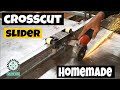 HOME MADE CROSSCUT GRINDER SLIDER||Alat bantu potong plat by WELDER TASIK