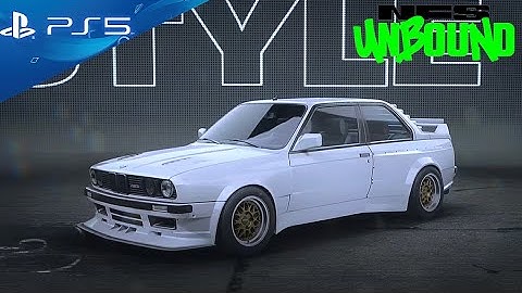BMW M3 Evolution II | Need for Speed Unbound (PS5) Car Customization Gameplay