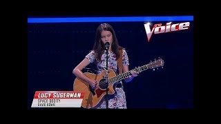 Video thumbnail of "Blind Audition: Lucy Sugerman - Space Oddity - The Voice Australia"