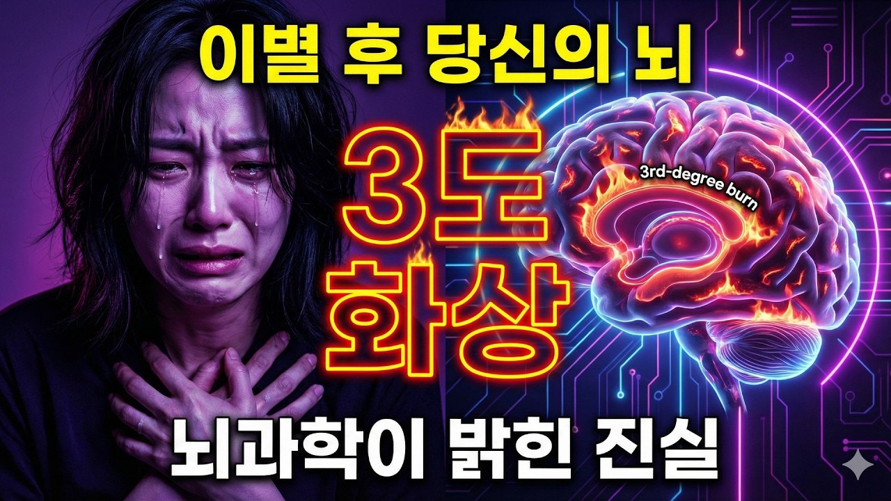 이별 후 당신이 미칠 것 같은 진짜 이유: 뇌는 지금 '3도 화상'을 입었습니다