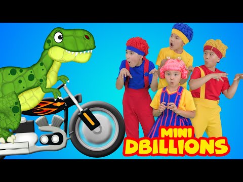 Dino Stomp, Jump x Dance With Mini Db | D Billions Kids Songs