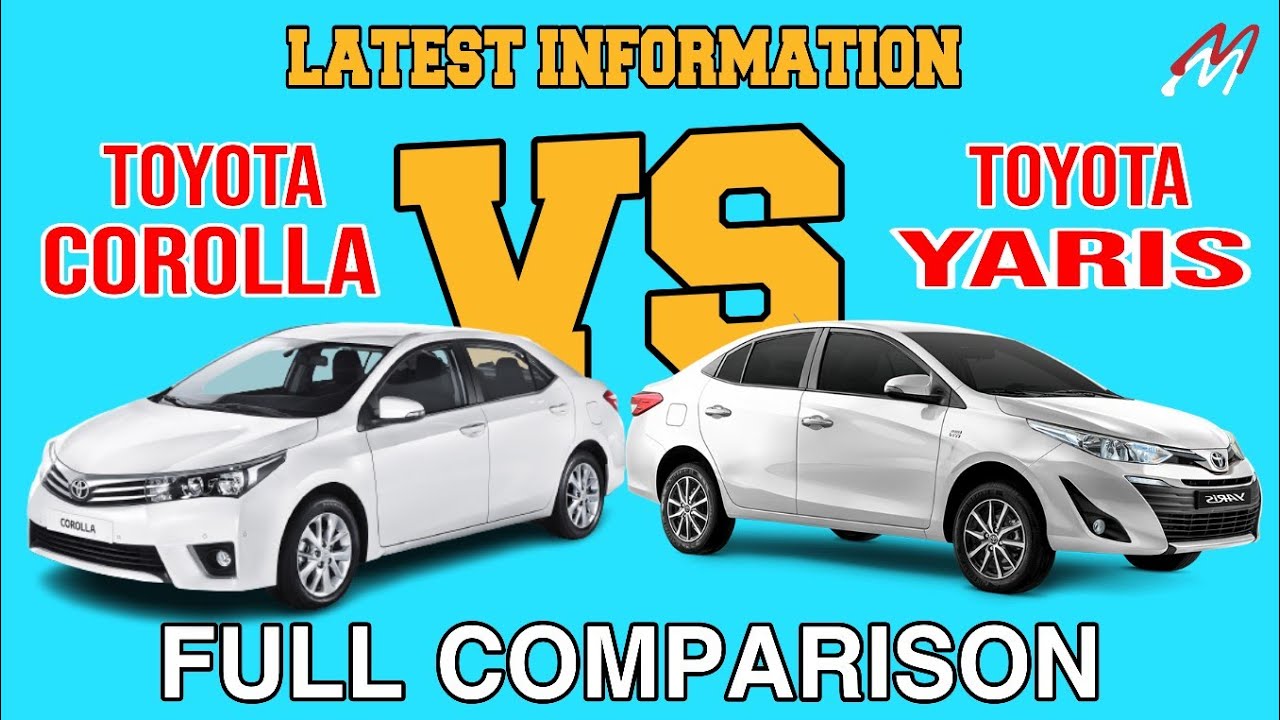 Toyota YARIS Vs Toyota COROLLA - Cars Full Comparison 