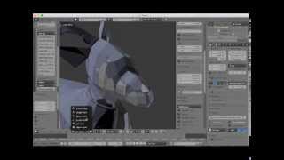 [Timelapse] Blender Low Poly: Deer