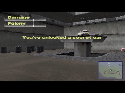 Driver 2 Take A Ride Secret Car PS1 HAVANA