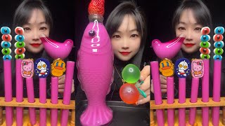 【ASMR】신기한물먹방ASMR DRINKING #ASMRDRINKING#물먹방#아이스크림#23651