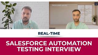 Salesforce Testing (with Automation) Mock Interview 2026 ☁️ Questions &amp; Answers 1-4 Years Experience