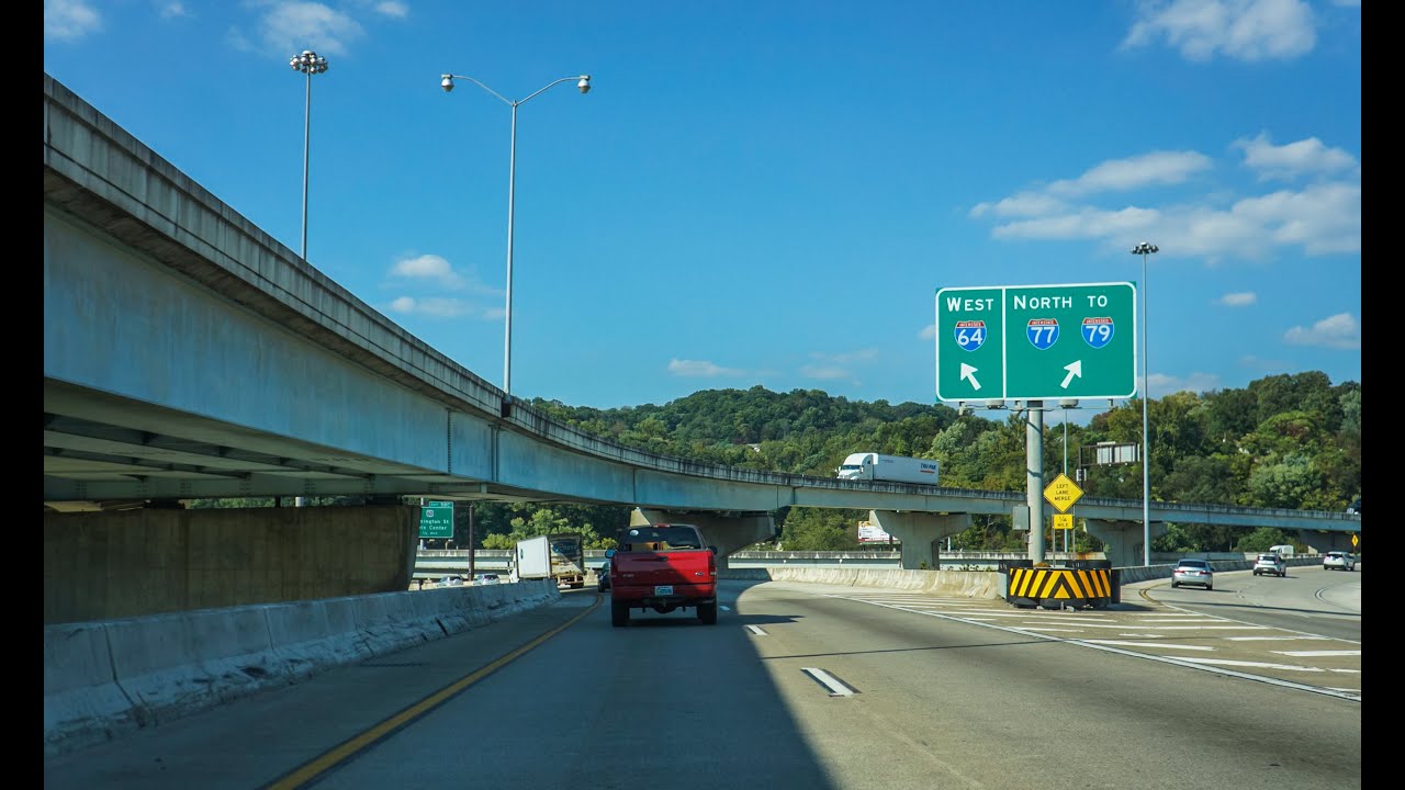 14-31 Charleston, WV I-64 & I-77 Through the city