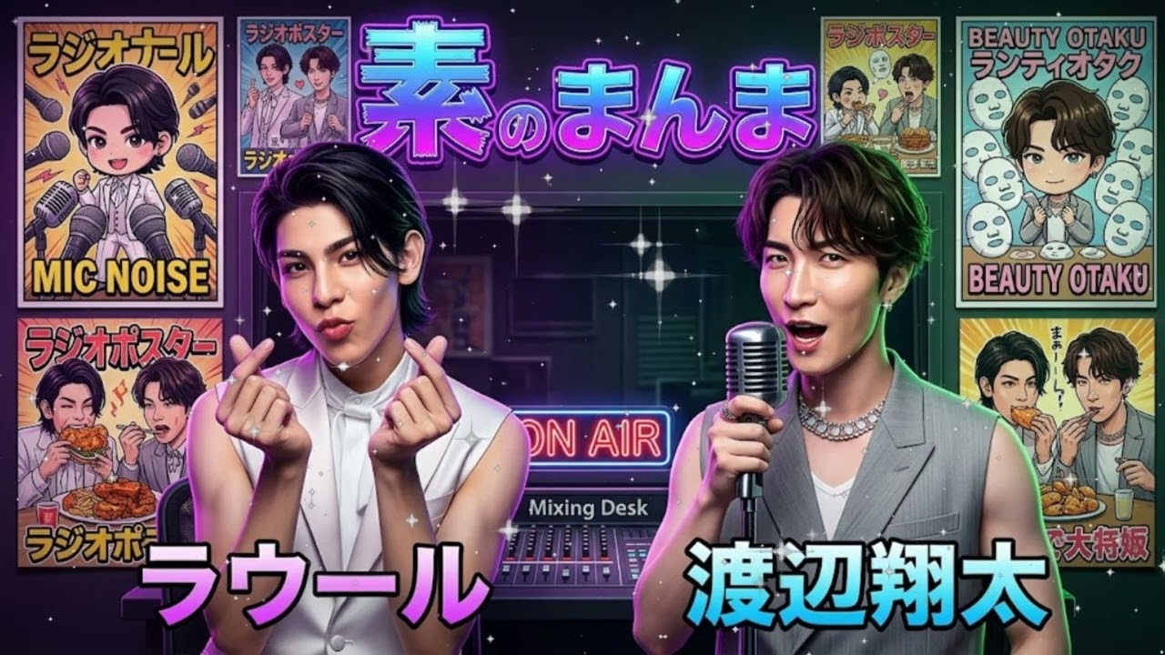 Snow Manの「素のまんま」 🔴 2026年3月1日 ｜ 渡辺翔太 × ラウール (なべラウ) ｜ 作業用・睡眠用BGM フル