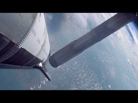 SpaceX показала, як виглядає гарячий поділ сходів із рухового відсіку