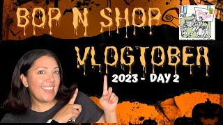 Vlogtober ep 2: Shop with me at the Bop N Shop! Vintage Home goods and Fashion haul!