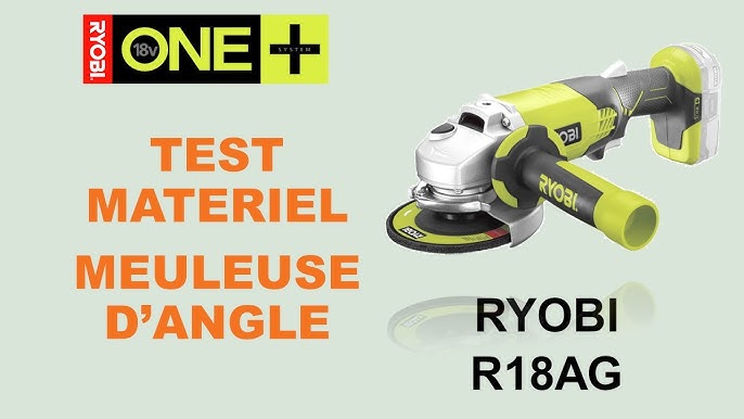 Meuleuse électrique - RAG18115-0 - RYOBI - d'angle / sans fil