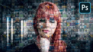 Tutorial Efecto Mosaico con Fotografías | Photoshop