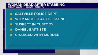 VSP: Woman dead after stabbing in Smyth County, suspect in custody