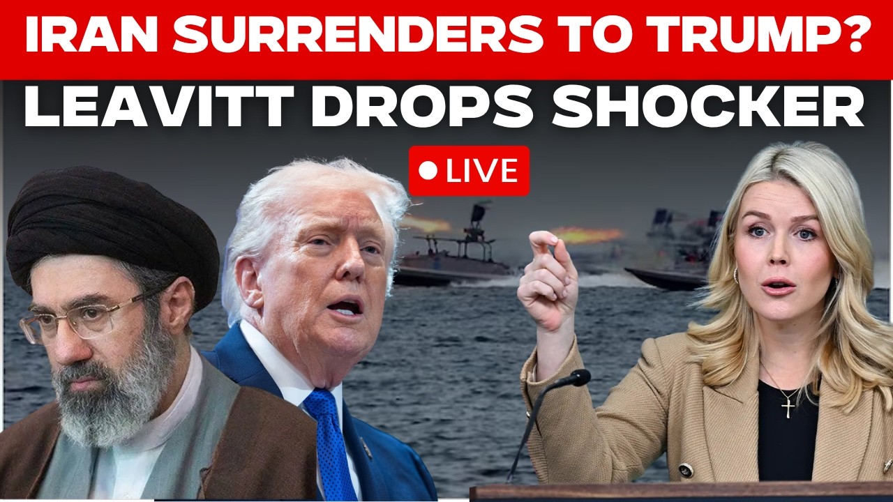 US Iran War Live | Karoline Leavitt Claims Iran ‘backed Down’ on Hormuz | White House | Trump Latest