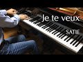 ジュ・トゥ・ヴー（サティ）Satie - Je te veux - pianomaedful