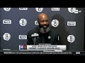 Jacque Vaughn Postgame Interview | Brooklyn Nets dominate Washington Wizards 128-86
