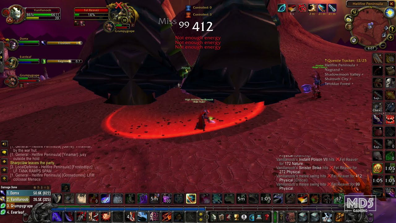 TBC Classic Killing A Felreaver | Attunement Quest | Hellfire Peninsula | The Burning Crusade WoW