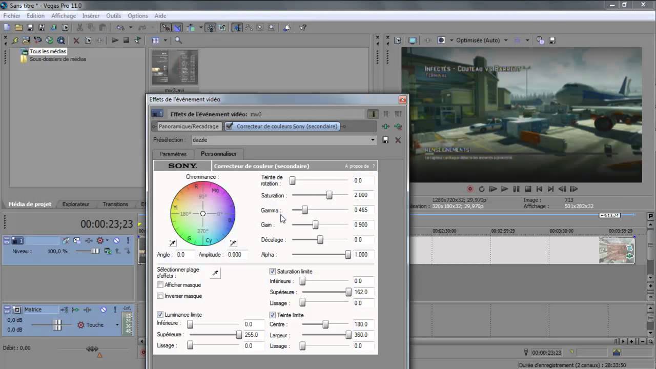 [FR] Tutoriel :Sony Vegas Pro 11 Faire des montage vidéo - YouTube