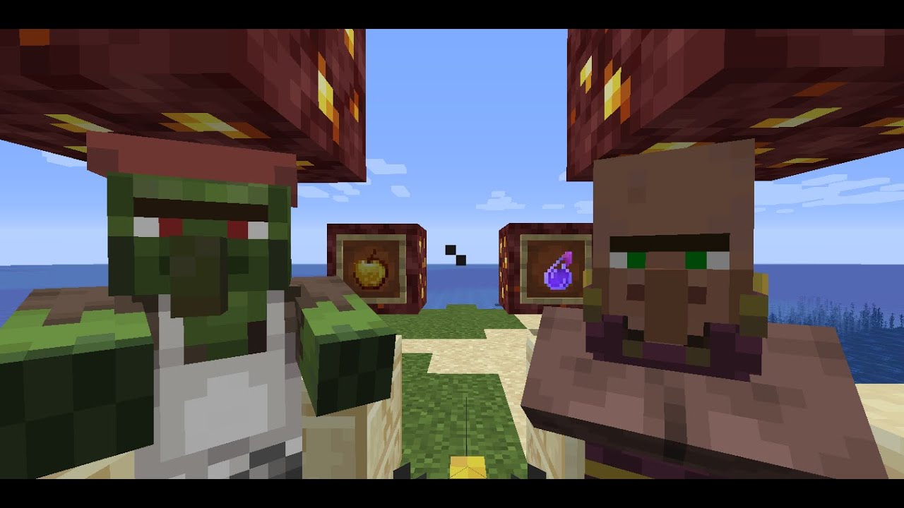Comment changer un Zombie Villageois en Villageois - Tutoriel simple en