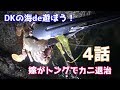 DKの海de遊ぼう！04話  嫁がトングでカニ退治