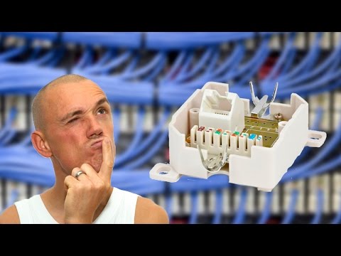 Как подключить интернет розетку