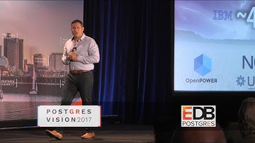 Paul Zikopoulos, IBM, Keynotes Postgres Vision 2017