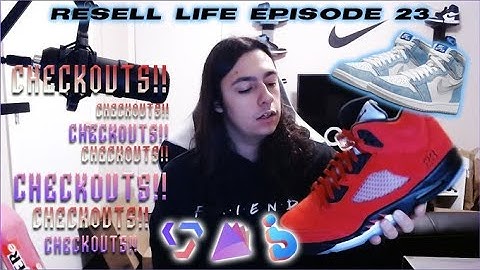 Air Jordan 1 Hyper Royal & AJ5 Raging Bull sneaker bot Live COP - Reselling Vlog - Resell Life Ep 23