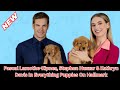 Pascal Lamothe-Kipnes, Stephen Huszar & Kathryn Davis In Everything Puppies On Hallmark